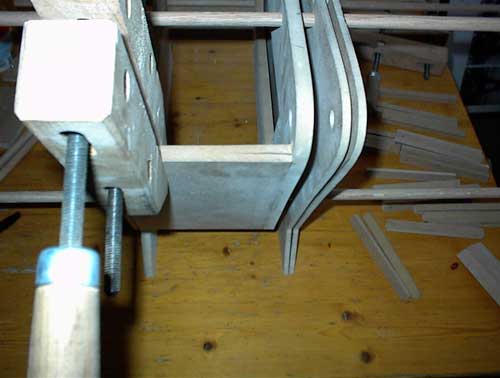 Treadsection - Fixing the screw-split MDF