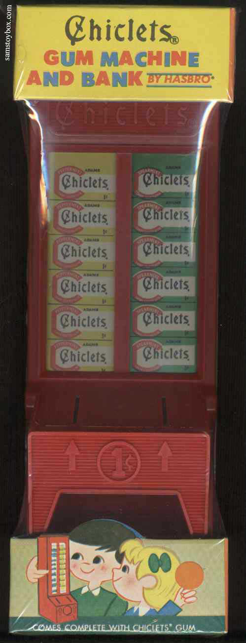 Chiclets Dispenser Bank by Hasbro