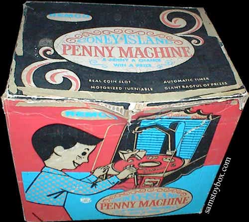 Coney Island Penny Machine Box
