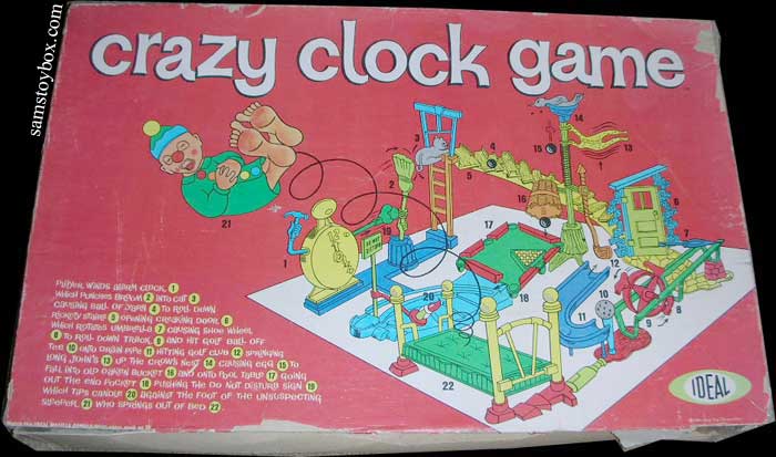 Crazy Clock Game Box