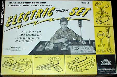 Electric Build-It Model E-1 Set Box