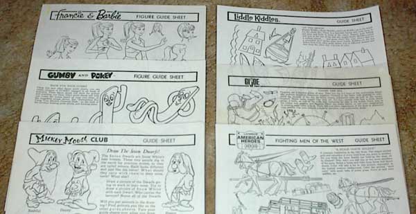 Lakeside Toys Electric Drawing Set Sheets