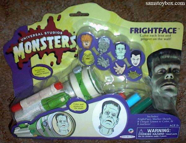 Fright Face flashlight toy