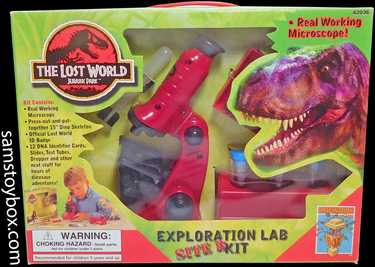 Jurassic Park the Lost World Exploration Lab Site B Kit