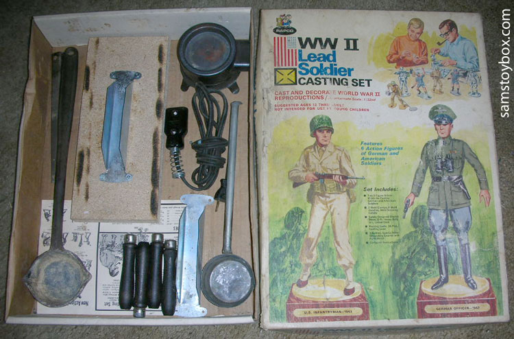 Lead Casting set contents and box