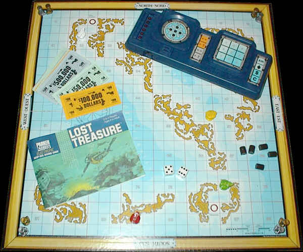 Lost Treasure Game Board