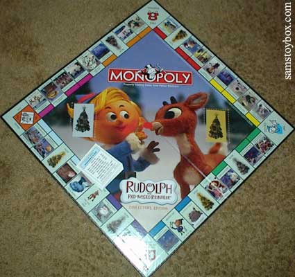 Rudolph Monopoly Board
