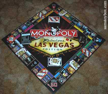 Newer Las Vegas Monopoly Board