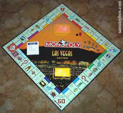 1997 Las Vegas Monopoly Board