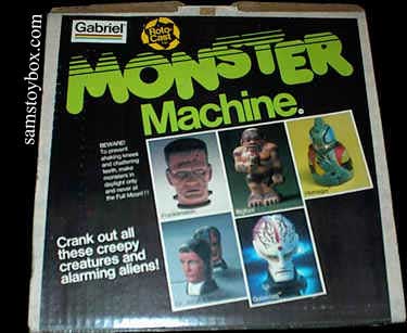 Monster Machine Box Top