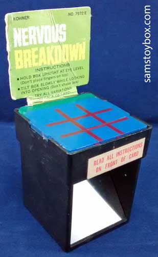 Nervous Breakdown by Kohner - Blue Background Tic Tac Toe