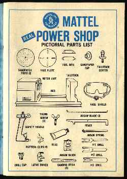 Power Shop Parts List