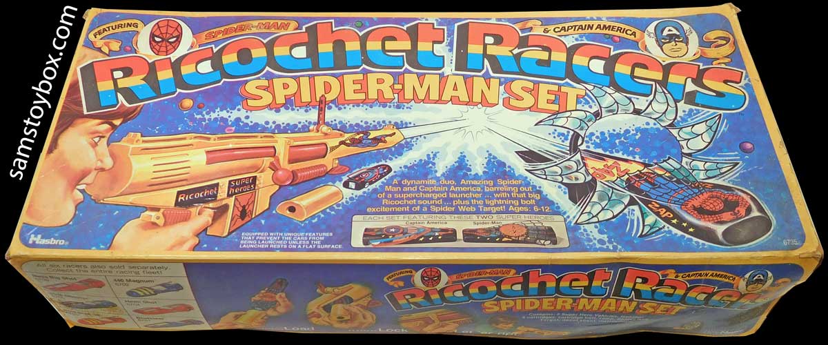 Ricochet Racers Spiderman Set Box