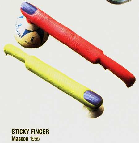 Complete Sticky Finger picture from Toy Bop book by Tom Frey