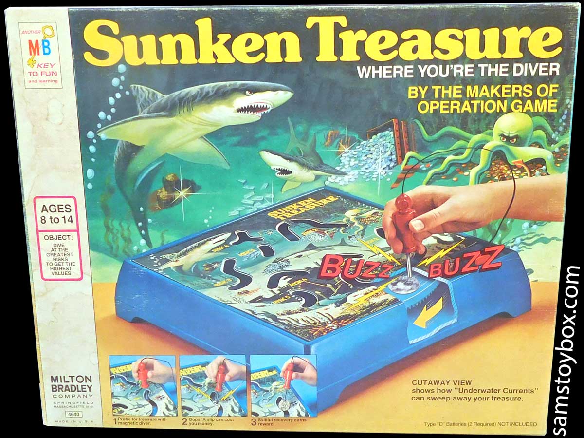 Sunken Treasure Game Box Lid
