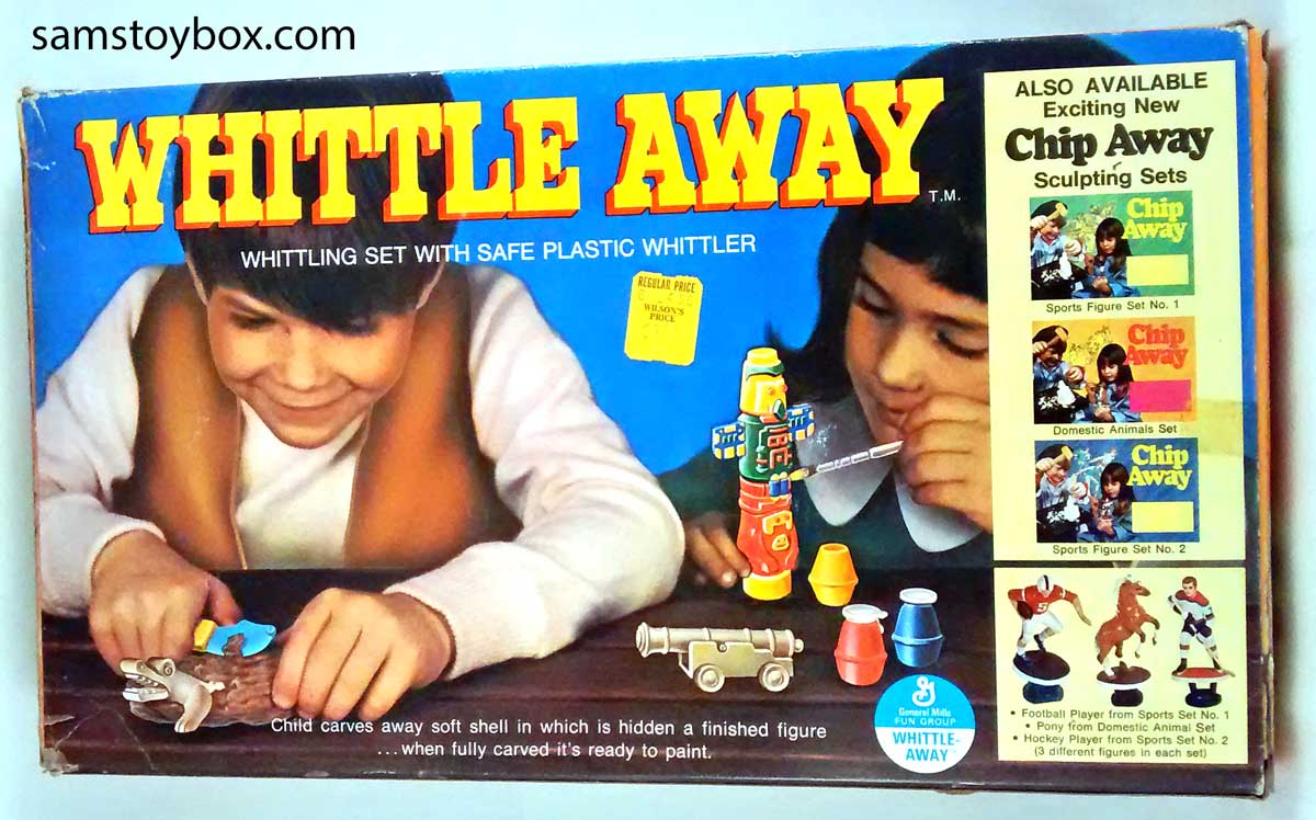 Whittle Away Box Back by Kenner
