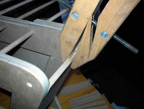 Treadsection - Broken Harbor Freight wood clamp