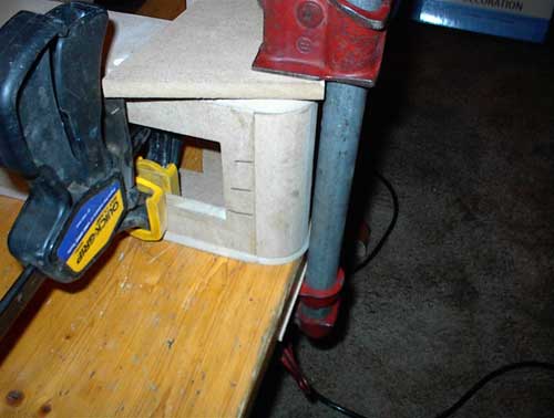 Treadsection - Installing a round section