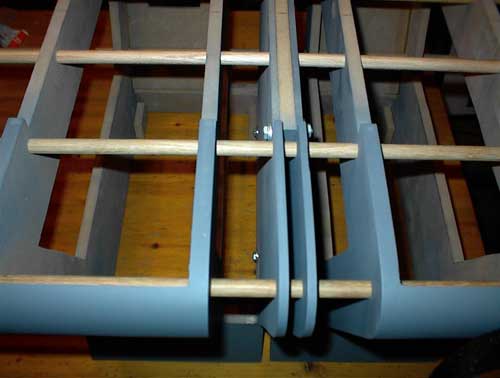 Treadsection - Bolting the treadsections together