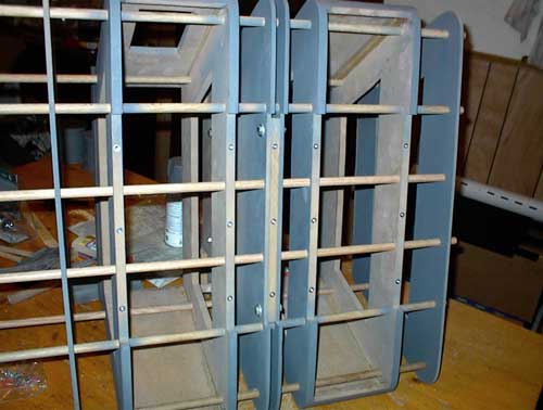 Treadsection - Treaded inserts for the bottom plate