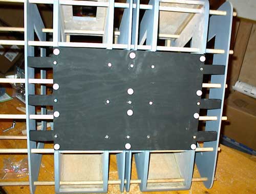 Treadsection - Bottom plate installed