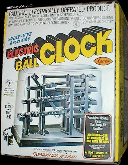 Electric Ball Clock by Arrow Box