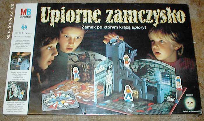 Polish version of Ghost Castle Game by Milton Bradley
