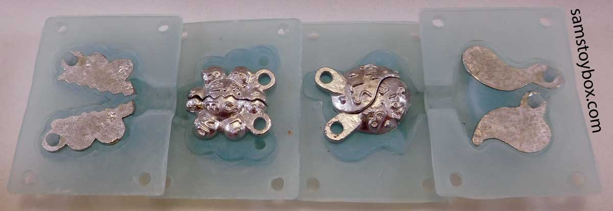 Precious Metals Molded Best Friends Charms