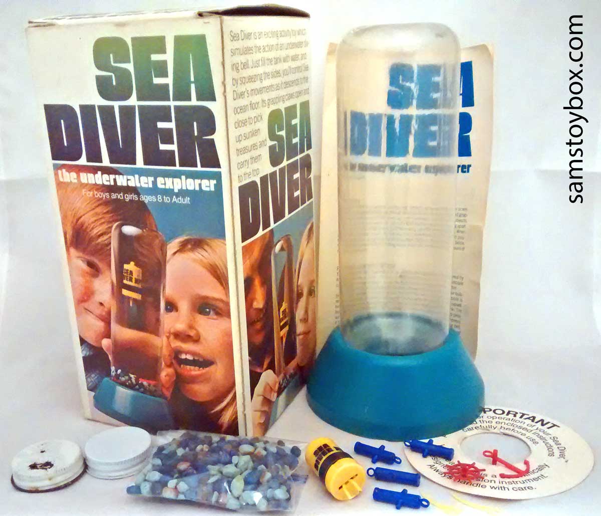 Sea Diver Game by Parker Brothers