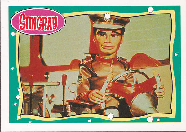 Front of Gerry Anderson Supermarionation Card number 02