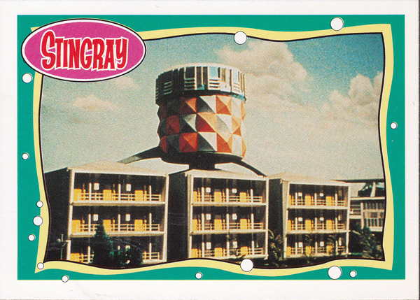 Front of Gerry Anderson Supermarionation Card number 04