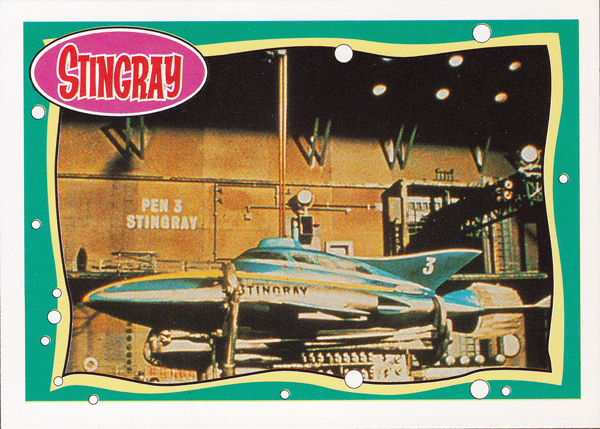 Front of Gerry Anderson Supermarionation Card number 06
