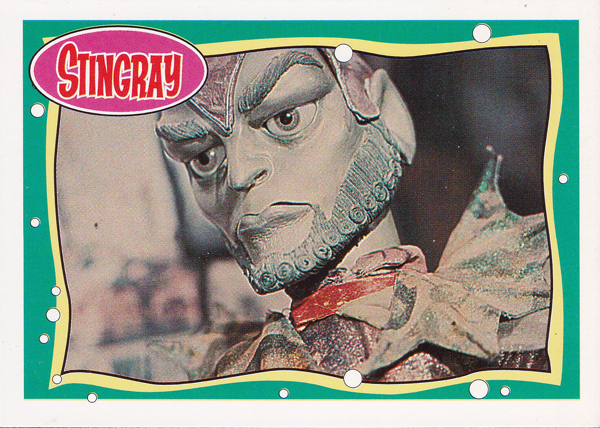 Front of Gerry Anderson Supermarionation Card number 07