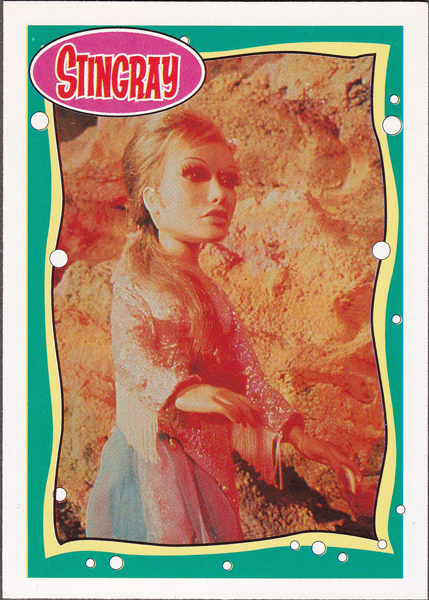 Front of Gerry Anderson Supermarionation Card number 08