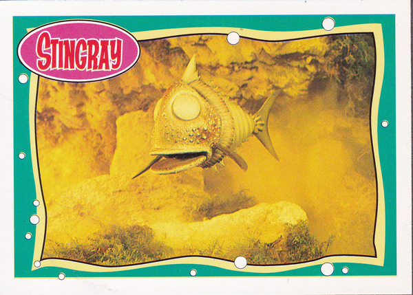 Front of Gerry Anderson Supermarionation Card number 10