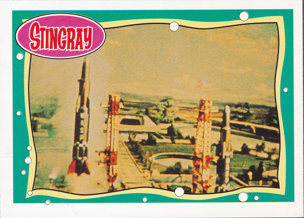 Front of Gerry Anderson Supermarionation Card number 16