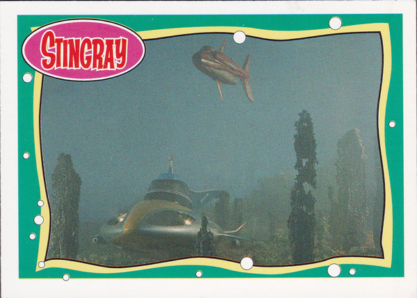 Front of Gerry Anderson Supermarionation Card number 17