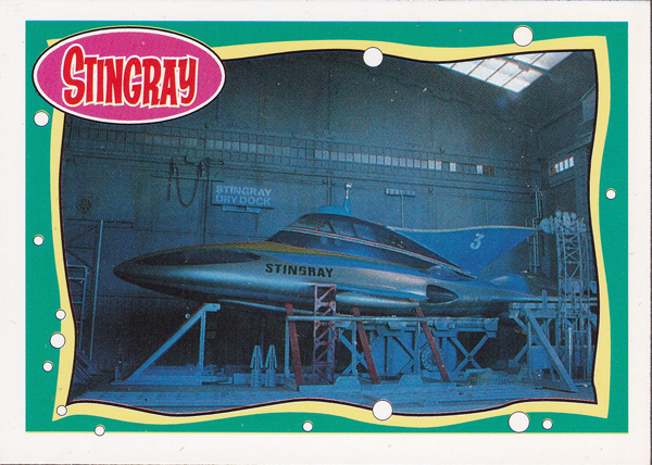 Front of Gerry Anderson Supermarionation Card number 19