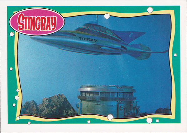 Front of Gerry Anderson Supermarionation Card number 21