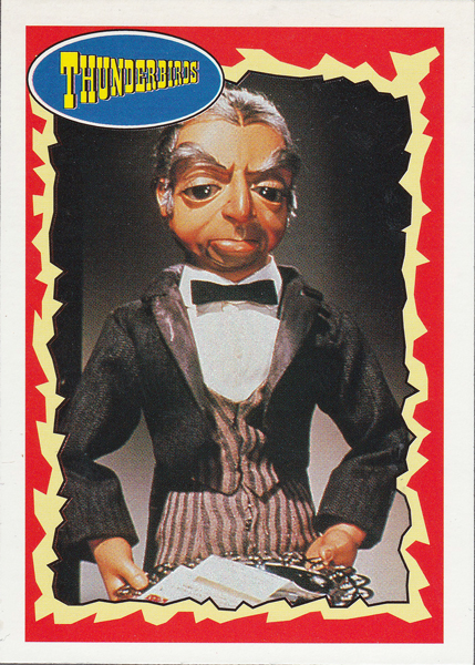 Front of Gerry Anderson Supermarionation Card number 45